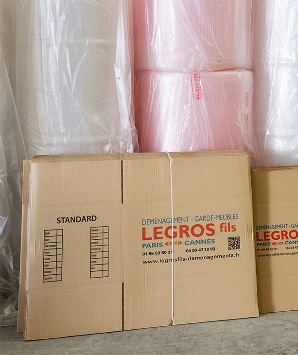 cartons et emballages de protection