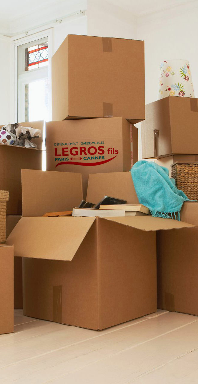 cartons de déménagement Legros