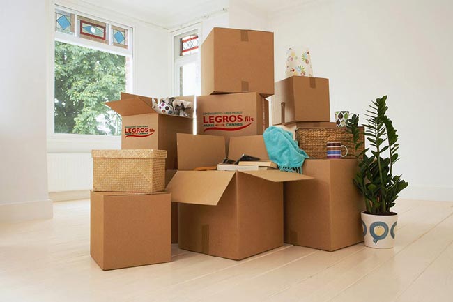 emballage des affaires fragiles